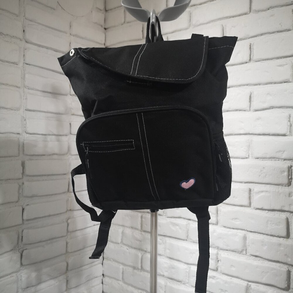 Nestle Baby Black Insulated Backpack / Diaper Bag